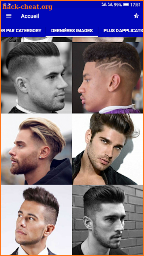 Men Haircuts screenshot