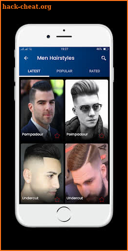 MEN Hairstyles screenshot
