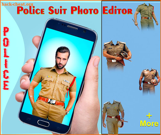 Men Police Suit Photo Editor 2020 screenshot