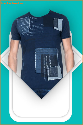 Men T-Shirt Designs Photo Montage screenshot