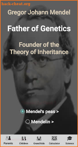 Mendel - genetics and heredity screenshot