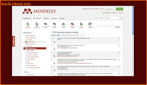 Mendeley Reference Manager Direction 📚 screenshot