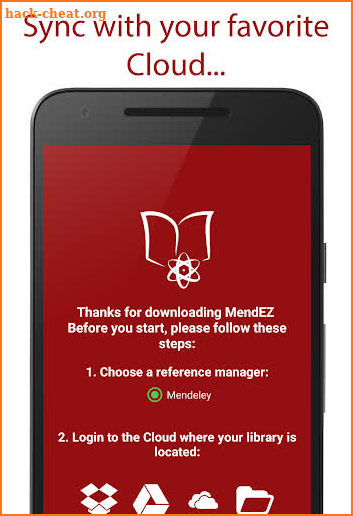 MendEZ. Mendeley, Everywhere! screenshot