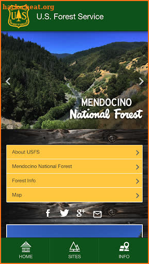 Mendocino National Forest screenshot