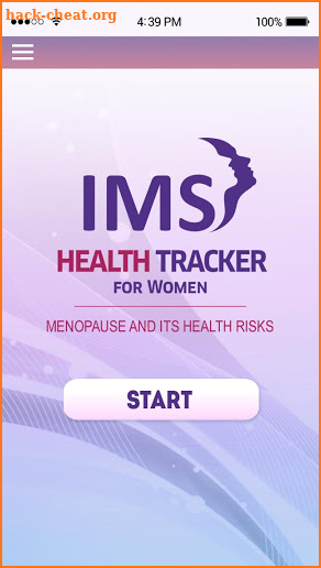 MENOPAUSE HEALTH TRACKER APP screenshot