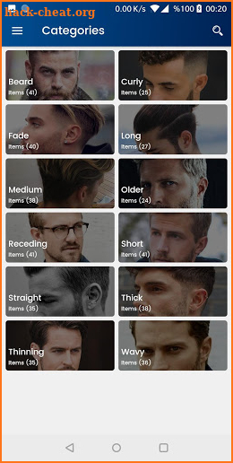Men's Hairstyles 2019 screenshot