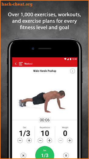 Men's Health Fitness Trainer - Workout & Training screenshot