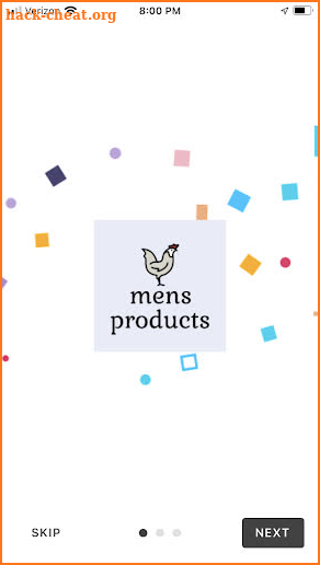 Mens Products screenshot