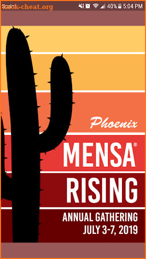 Mensa Annual Gathering 2019 screenshot
