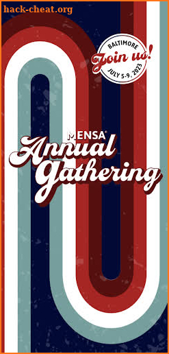 Mensa Annual Gathering 2023 screenshot
