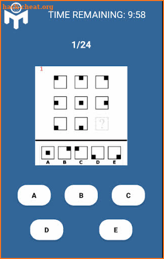 Mensa IQ Test screenshot