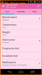 Menstrual Calendar Premium screenshot
