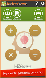 Mental arithmetic (Math, Brain Training Apps) screenshot