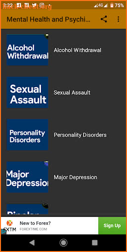 Mental Health and Psychiatric screenshot