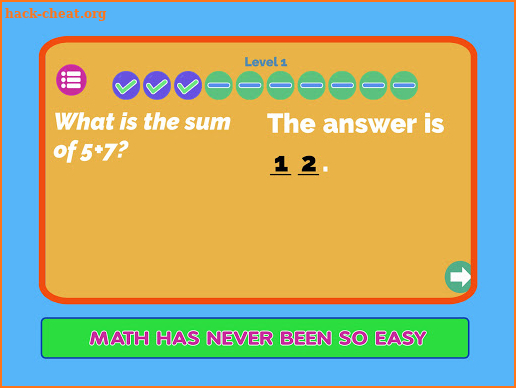 Mental Math App - Learning Math Exercises Games screenshot