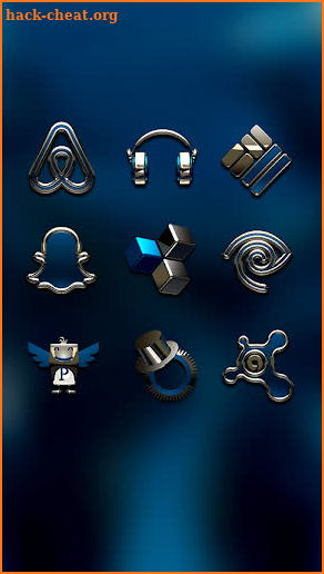 MENTALIST Blue Icon Pack screenshot