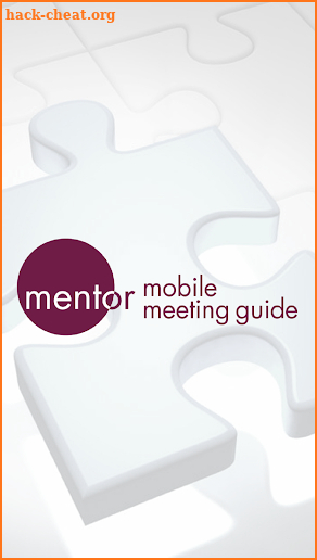 Mentor Mobile Meeting Guide screenshot