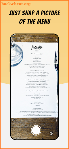Menu Explain: AI Food Guide screenshot