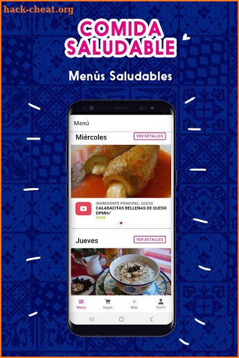 Menús Saludables screenshot