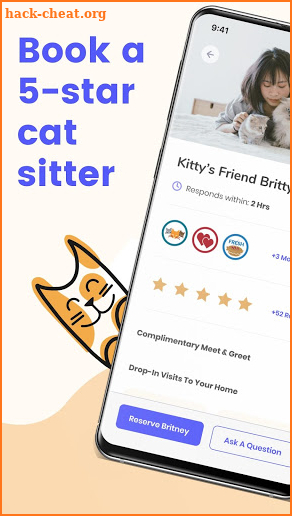 Meowtel: In-Home Cat Sitting screenshot
