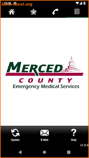 Merced County EMSA P&P screenshot