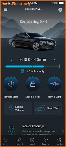 Mercedes me (USA) screenshot