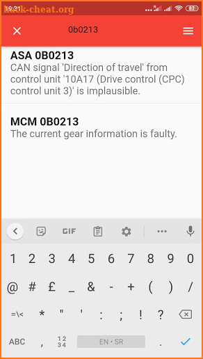 Mercedes truck fault codes screenshot