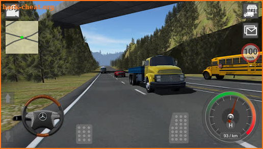 Mercedes Truck Simulator Lux screenshot