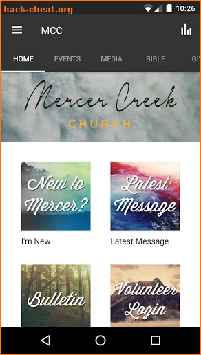 Mercer Creek Church screenshot
