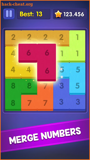 Merge 13! Number Block Puzzle screenshot