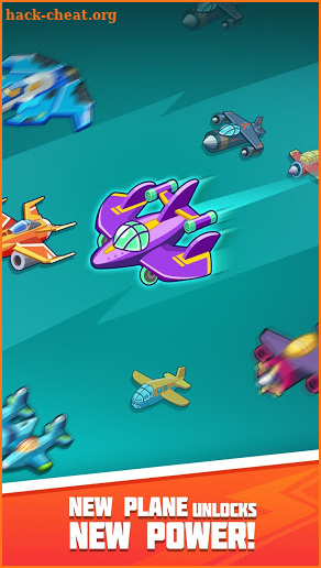 Merge All Jets: Game Merge Planes Idle Tycoon screenshot