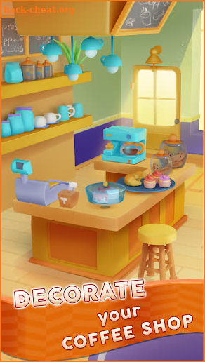 Merge Barista: Café Decoration screenshot