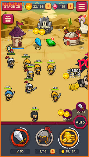 Merge Battle Heroes S screenshot