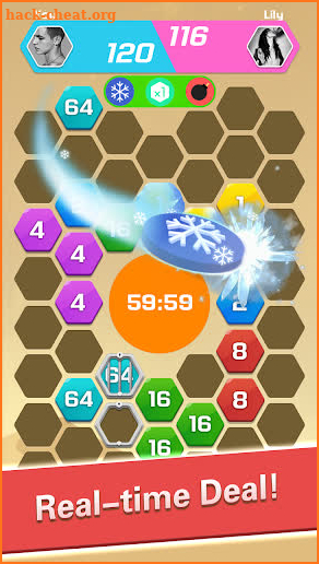 Merge Block - Hexa Puzzle screenshot
