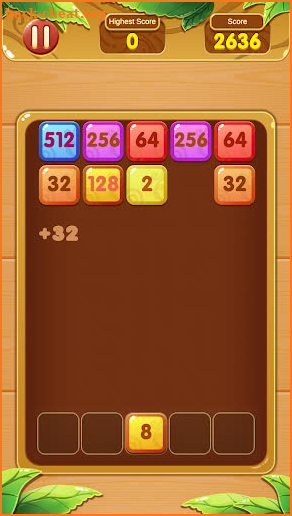 Merge Block - Shoot And Merge 2048 Puzzle screenshot