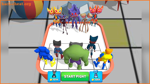 Merge Blue Monster Superhero screenshot