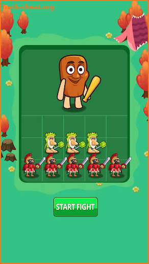 Merge Brainzott War Fight screenshot