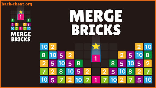 Merge Bricks: Number Drop Game screenshot