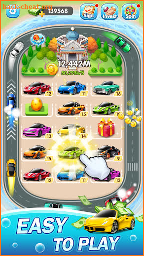 Merge Car Tycoon - Car Racing Merge Game screenshot
