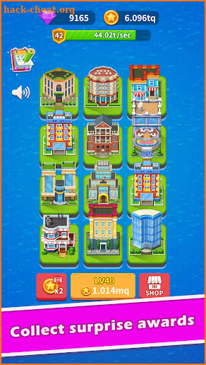 Merge City - idle game screenshot