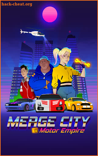 MERGE CITY: MOTOR EMPIRE - Car Idle Racing Game screenshot