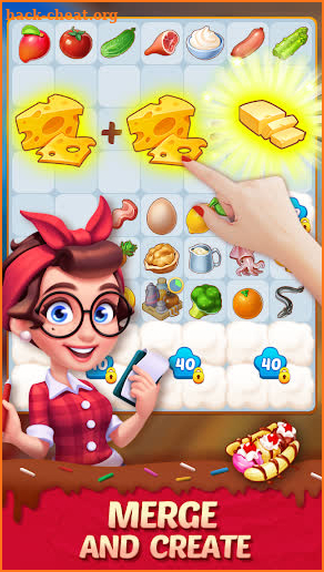 Merge Cooking:Theme Restaurant screenshot