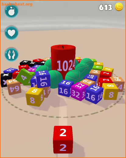 Merge Cubes 2048 screenshot