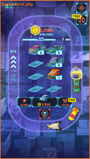 Merge Cyber Racers screenshot