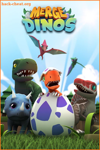 Merge Dinos! Jurassic Merge World Dinosaur Game screenshot