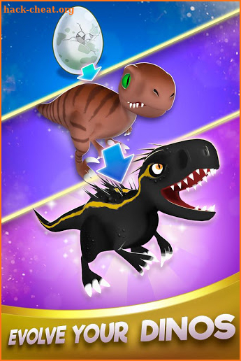 Merge Dinos! Jurassic Merge World Dinosaur Game screenshot