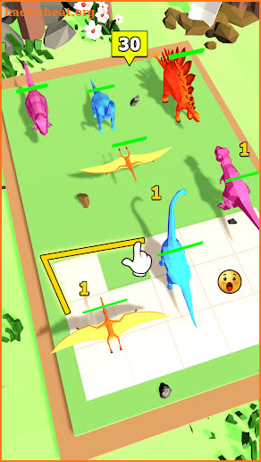 Merge Dinosaur Master Fusion screenshot