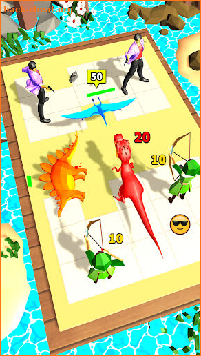 Merge Dinosaur Master Fusion screenshot