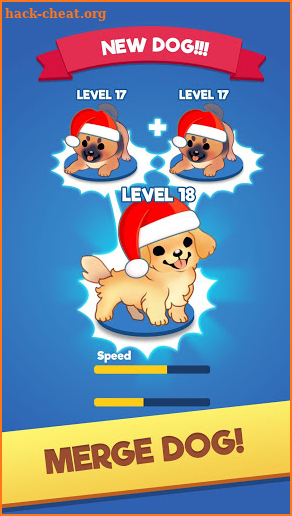 Merge Dog- Dog games - idle tycoon game screenshot