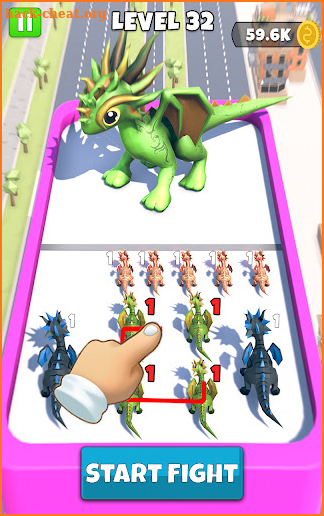 Merge Dragon Master Battle 3D screenshot